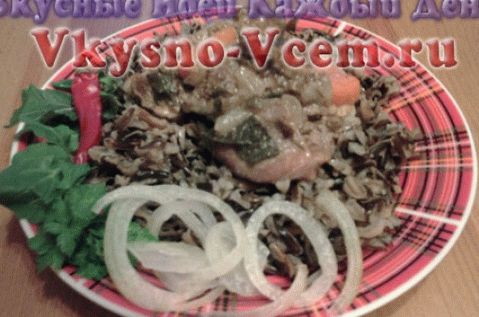 Jagnjeće meso sa crnim pirinčem