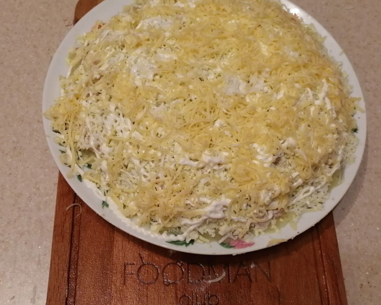 Novogodišnja salata Nježnost