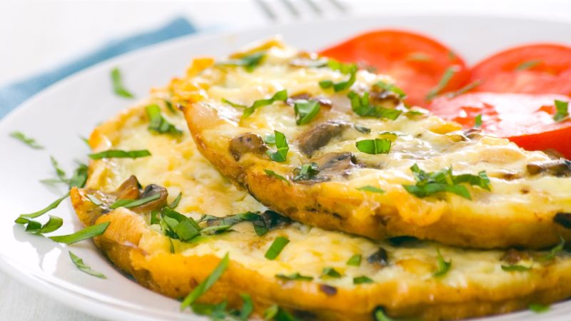 Omlet sa gljivama