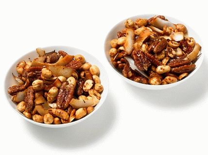 Foto orašasti plodovi kokosa oraha sa gara masala