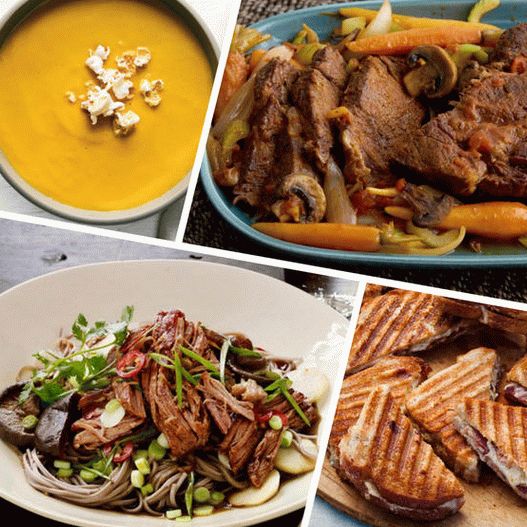 Foto jesensko jelo za prijem gostiju