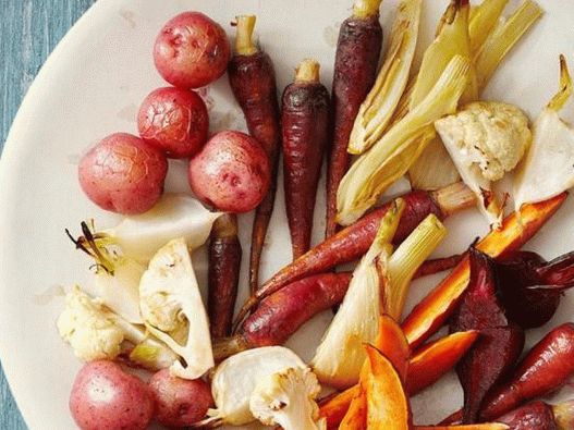 Fotografija jela - Zapečeno povrće sa aioli sosom