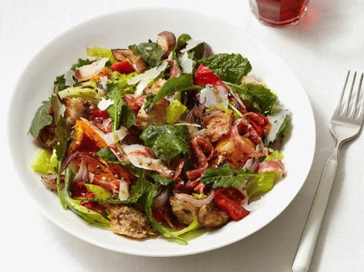 Salata od patlidžana sa kupusom i knedlama