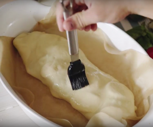 Povrće pizza roll Stromboli - 2