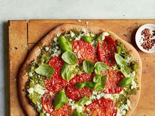 Foto pica s pesto brokule
