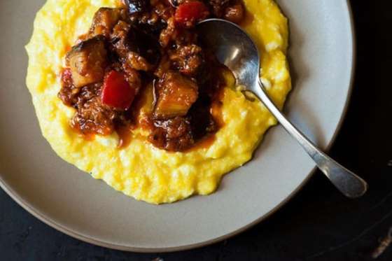 Polenta sa patlidžanom