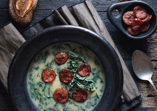 Fotografija portugalske zelene supe