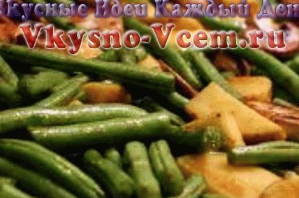 Kuhanje pečenog u pečenoj šerpi sa krompirom i gljivama