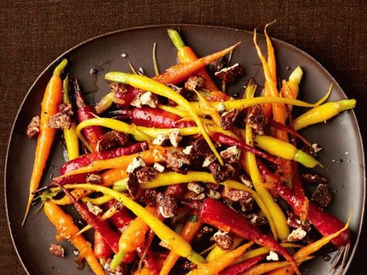 Glazirana šargarepa sa kandiranim pekanima