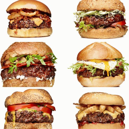 Fotografski jednostavni i ukusni preljevi za hamburgere