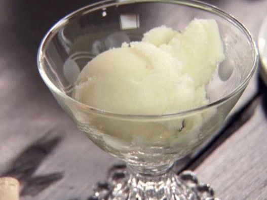 Photo Simple ananas sorbet