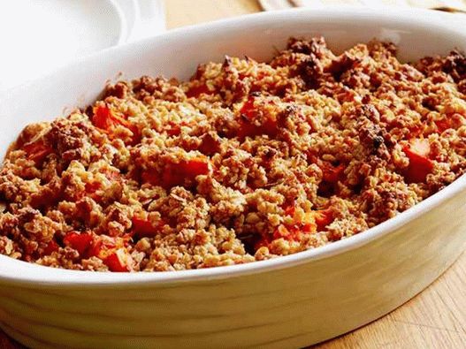 Tepsija sa slatkim krompirom i suhim marelicama