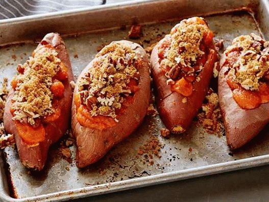 Punjeni slatki krumpir