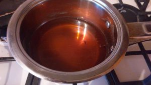 Začinjeni latte čaj