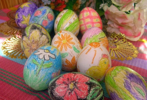 Oslikana uskršnja jaja