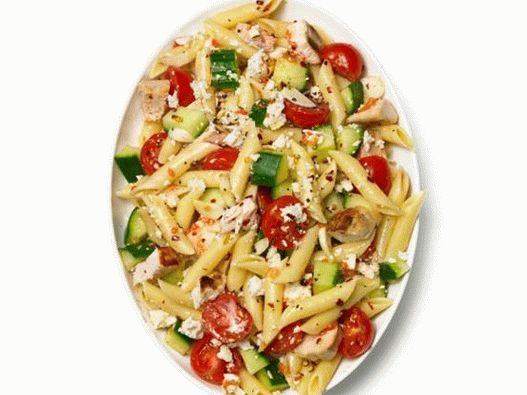 Fotografija jela - Salata od tjestenine: Dizajner salate sa sastojcima