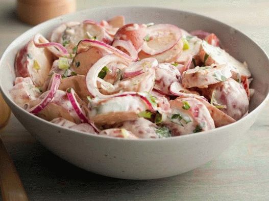 Fotografija jela - Krompir salata sa čipsom paprika