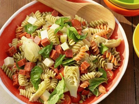 Fotografija jela - italijanska salata sa tjesteninom