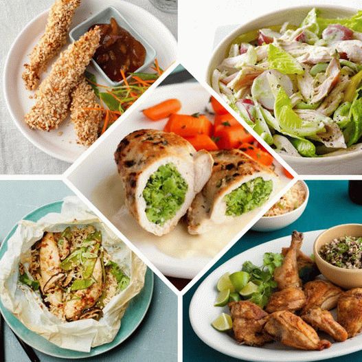 Foto recepti zdravih jela s piletinom