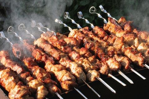 Shish kebab recepti za kuvanje kod kuće