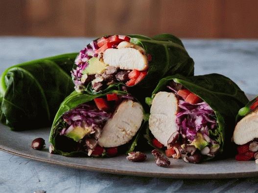 Paleo-burrito u lišću kupusa (paleo dijeta)