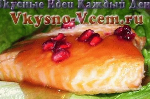 Riba sa sosom od šipak