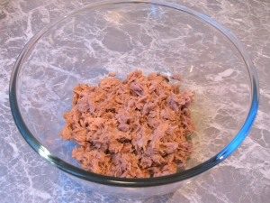 Salata "Fudbal" sa ribom