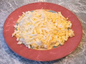 Salata "Fudbal" sa ribom