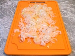 Salata "Fudbal" sa ribom