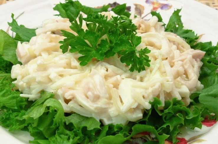 Salata od lignje s rižom