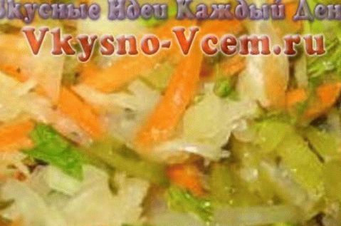 Salata od kiselog kupusa s orasima