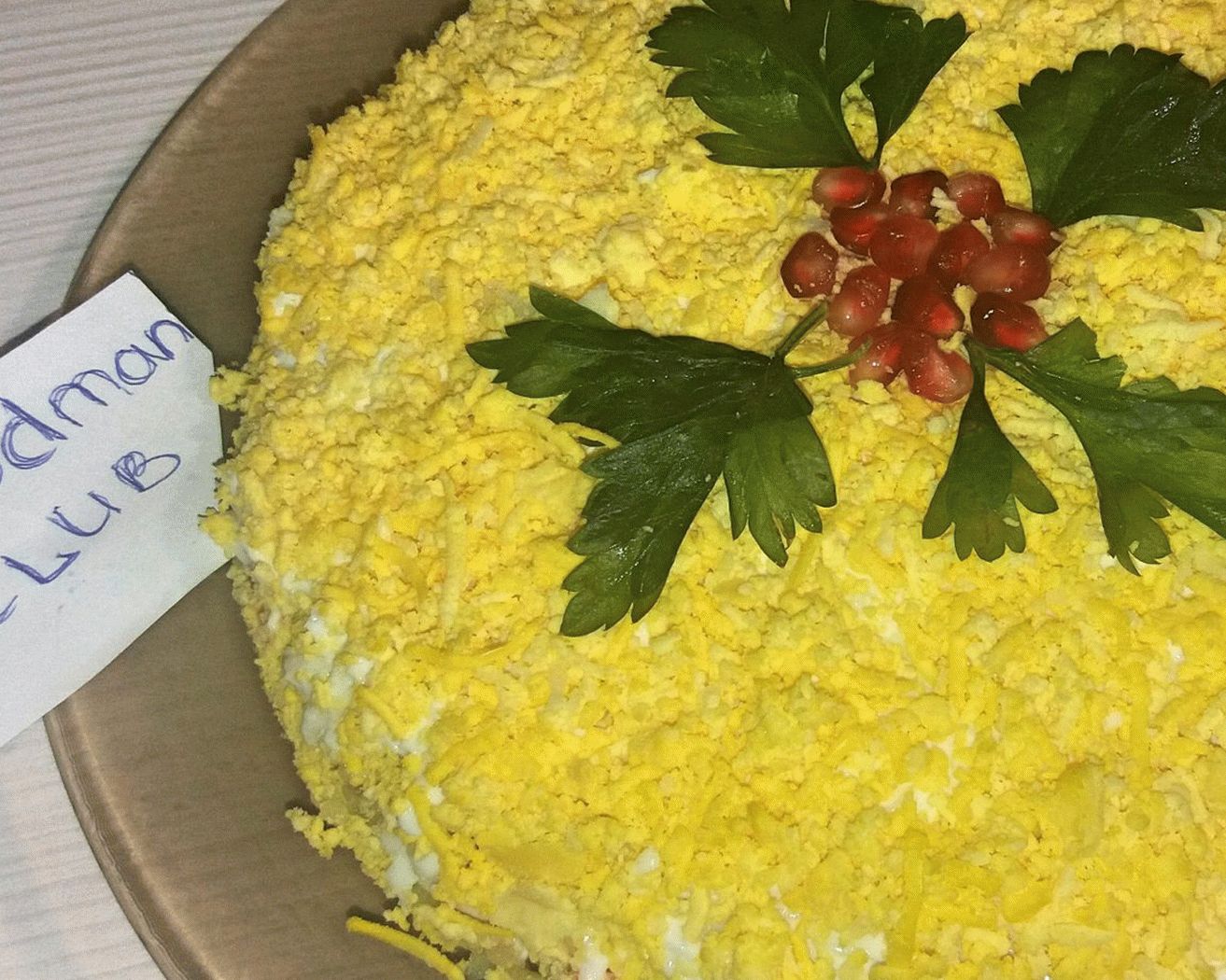 Salata od mimoze: video recept