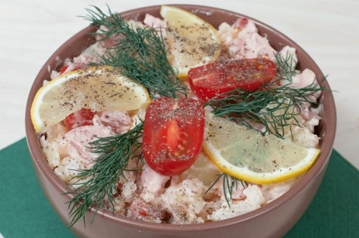 Srdačna salata s kobasicama