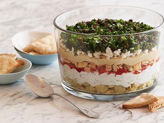 Foto-vegetarijanski umak sa sedam slojeva