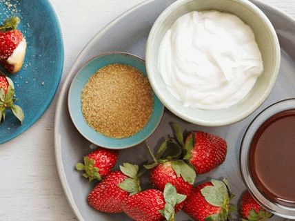 Photo Chocolate dip sos