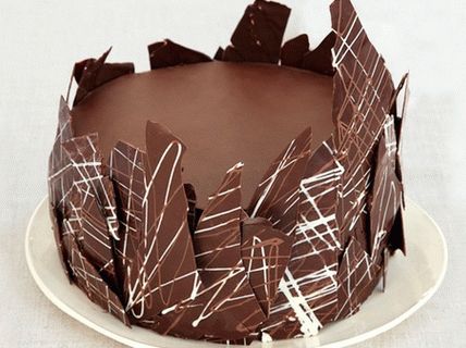 Foto čokoladna torta sa ganache kremom