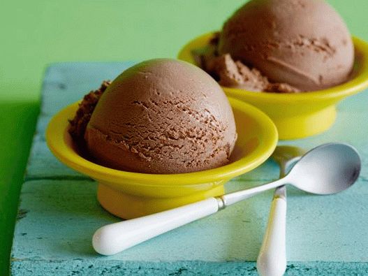Foto čokoladni sladoled kod kuće