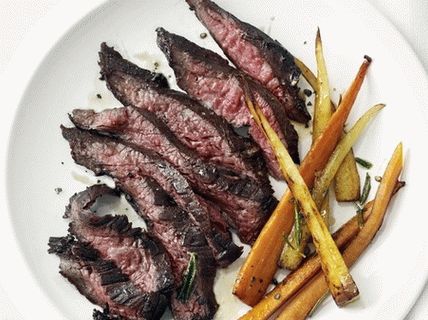 Foto goveđi biftek sa povrćem