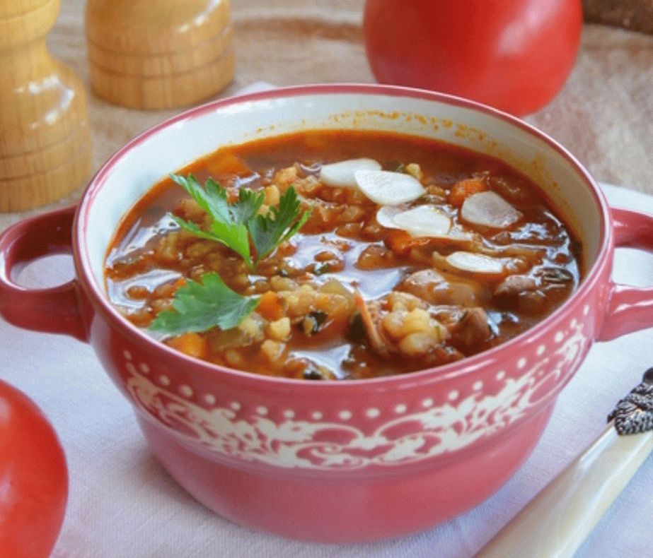 Juha od paradajza i Kohlrabija