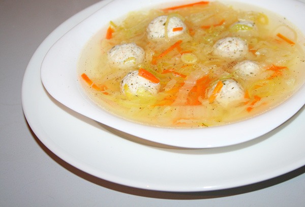 Riblja mesna supa