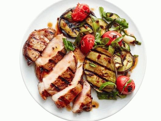 Svinjetina na žaru i ratatouille