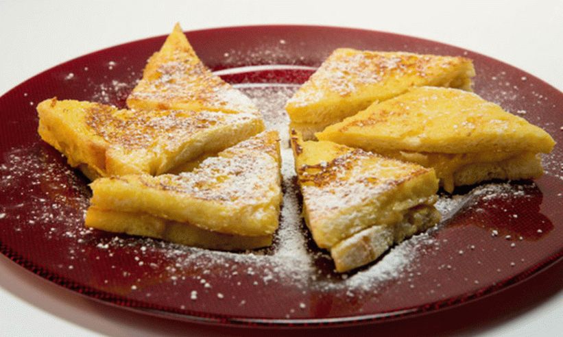 Tosti od banane i sira