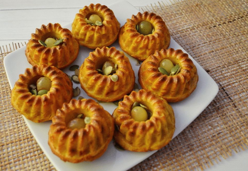 Skuvani muffini s bundevom