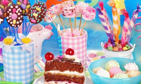 Dečiji ukras stola - posluživanje ideja