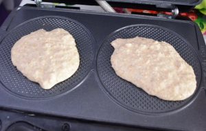 Waffle torta s bananom