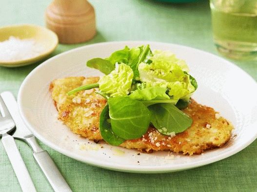 Pileći kotleti pod parmezanom