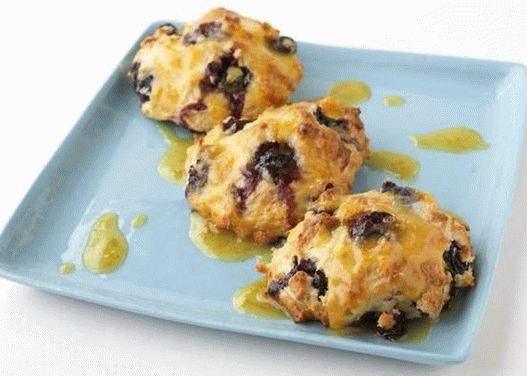 Berry scones s uljem naranče-med