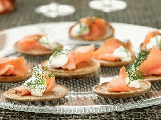 Dimljene palačinke sa lososom