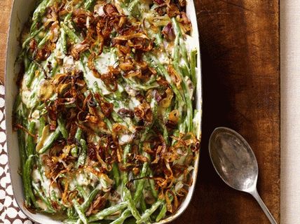 Foto pečeni grah sa gljivama i šalotom