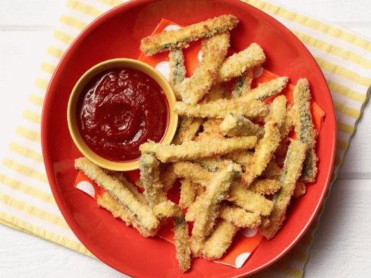 Foto pečeni tikvice hleb sa parmezanom